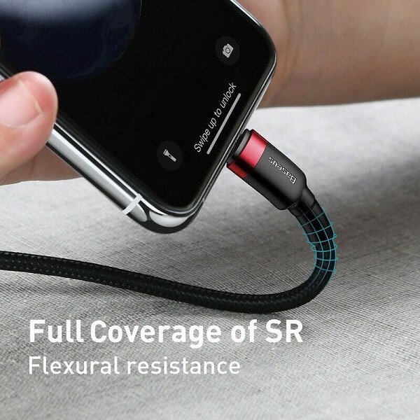 Baseus PD USB Type C to Lightning Cable Fast Charging Cable Data M-M Charger Cable Support PD & QC Fast Charging Cable Cord (1 Meter, Red Head+Black) X1 Baseus PD USB Type C to Lightning Cable Fast Charging Cable Data M-M Charger Cable Support PD & QC Fast Charging Cable Cord (1 Meter, Red Head+Black) X1